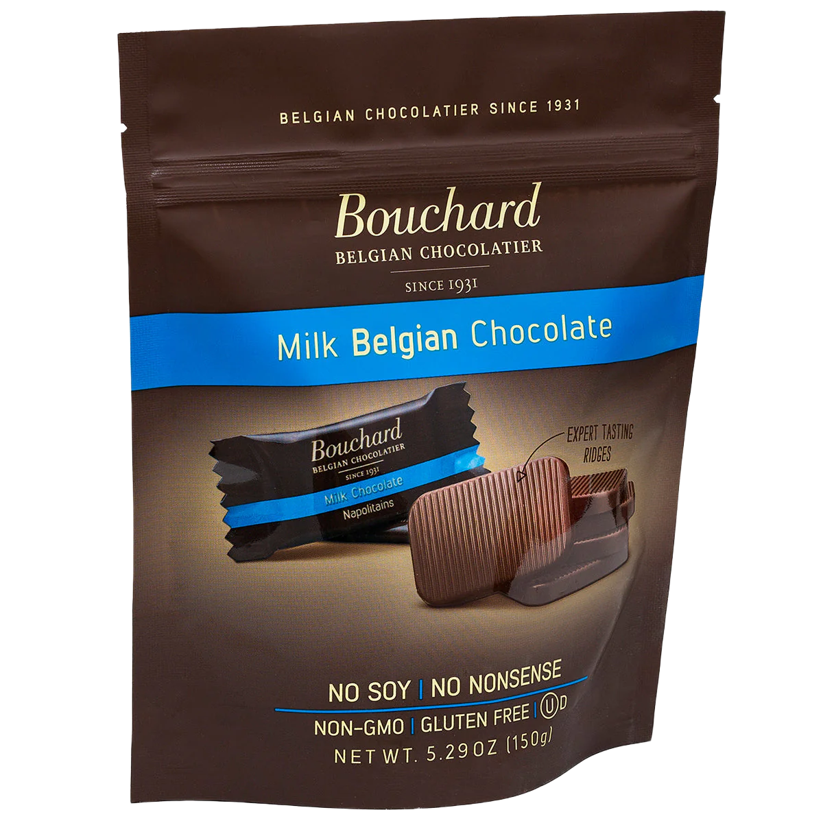 Belgian Milk Chocolate Combo Pack - 5.29 OZ (150g) (4 Pack)