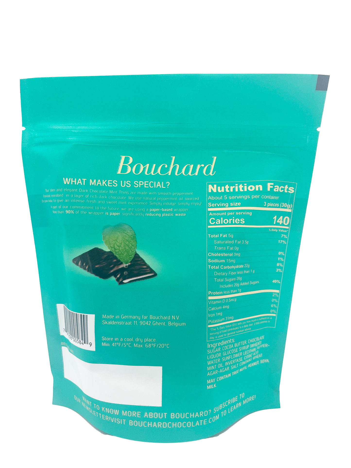 Bouchard mints nutrition facts