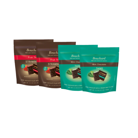 Bouchard strawberry and mint thins