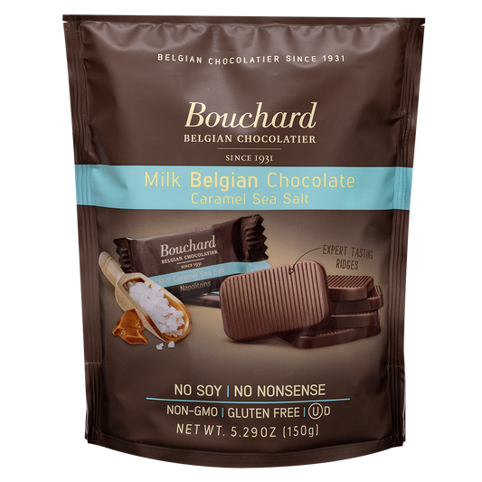 LOCAL PICKUP - Belgian Milk Chocolate Caramel Sea Salt Napolitains 5.29 OZ (150g)