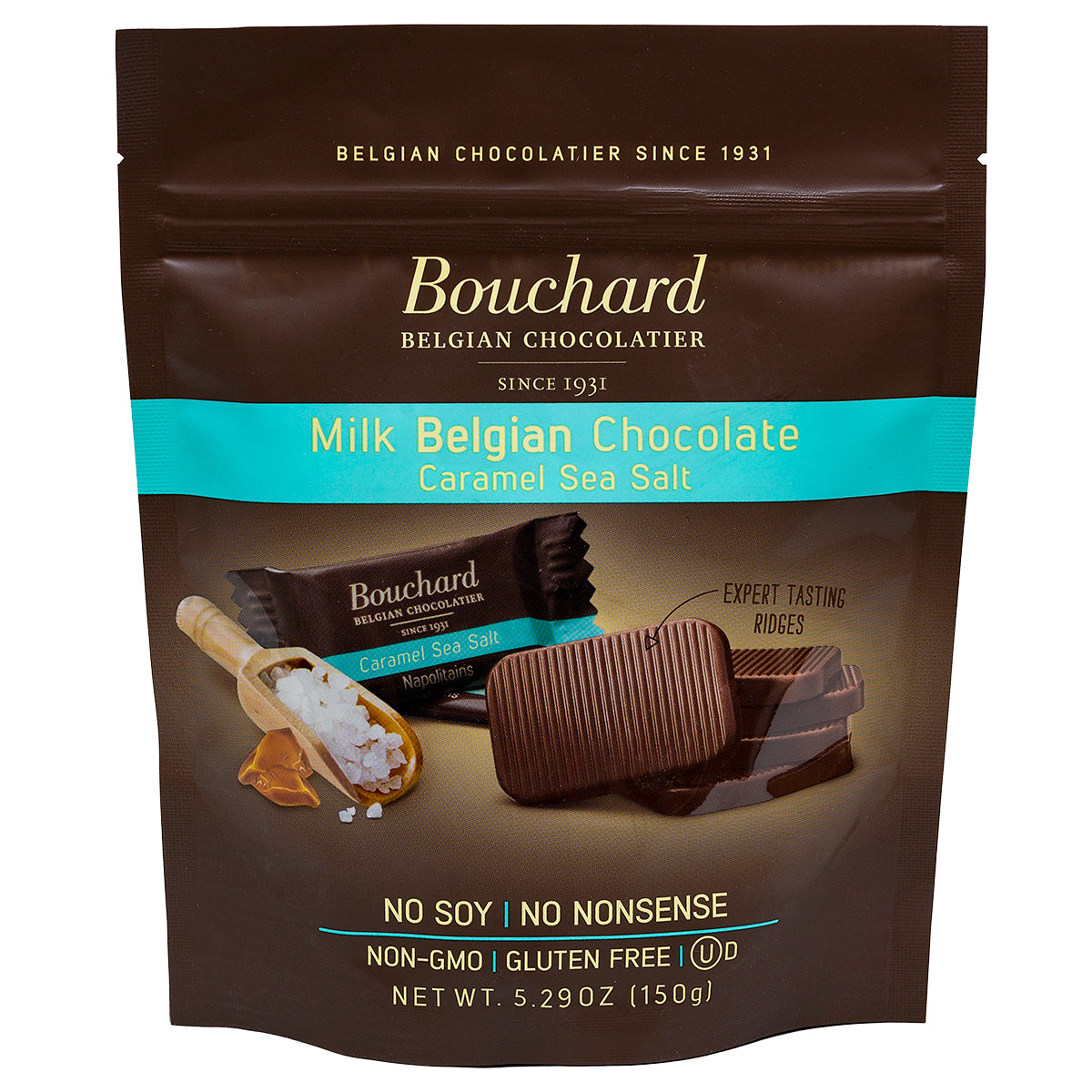 Belgian Milk Chocolate Combo Pack - 5.29 OZ (150g) (4 Pack)