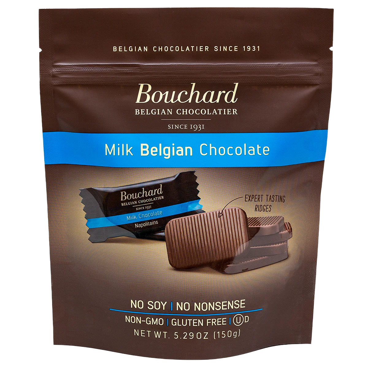 Belgian Chocolate Napolitains - Variety Pack 5.29 OZ (150g) (4 Pack)