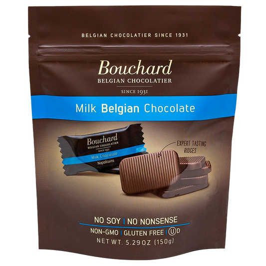 Belgian Milk Chocolate Napolitains 5.29 OZ (150g)