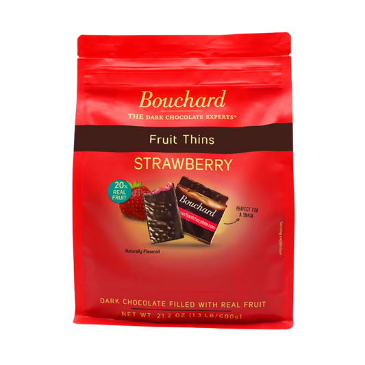 **PRESALE** - Dark Chocolate Strawberry Thins - 21.2 OZ (1.3 LB/600g)