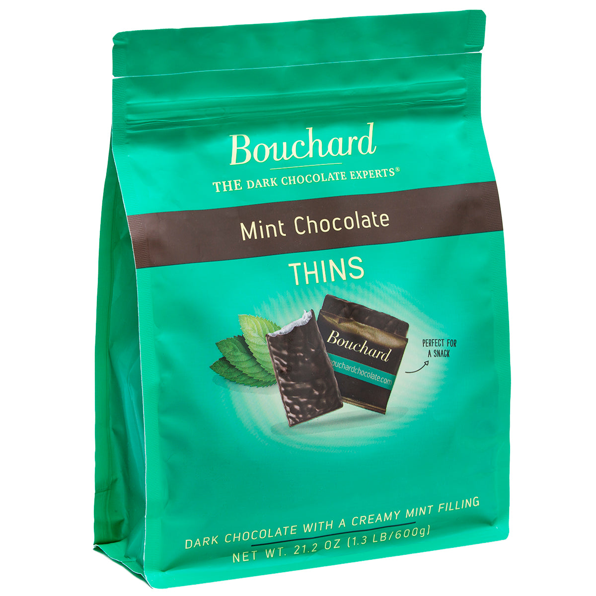 Dark Chocolate Mint Thins (72% Cacao) 21.2 OZ (1.3 LB/600g)