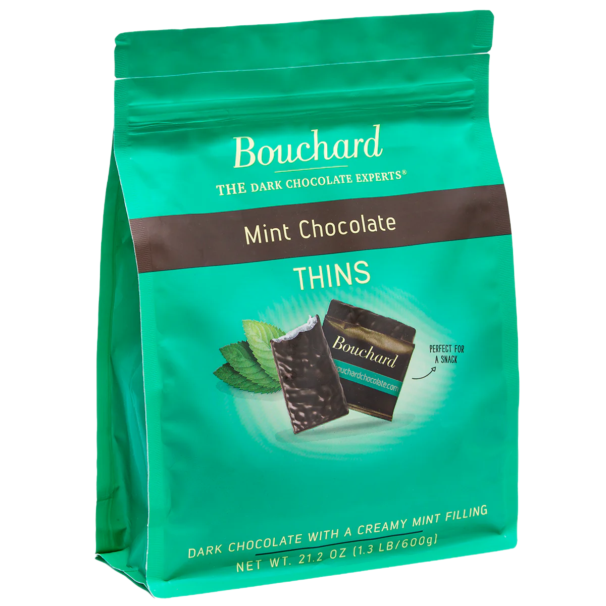 Dark Chocolate Mint Thins (72% Cacao) 21.2 OZ (1.3 LB/600g)