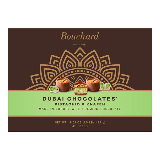 Dubai Chocolates Pistachio & Knafeh - 16.01 OZ (1 LB/454g)