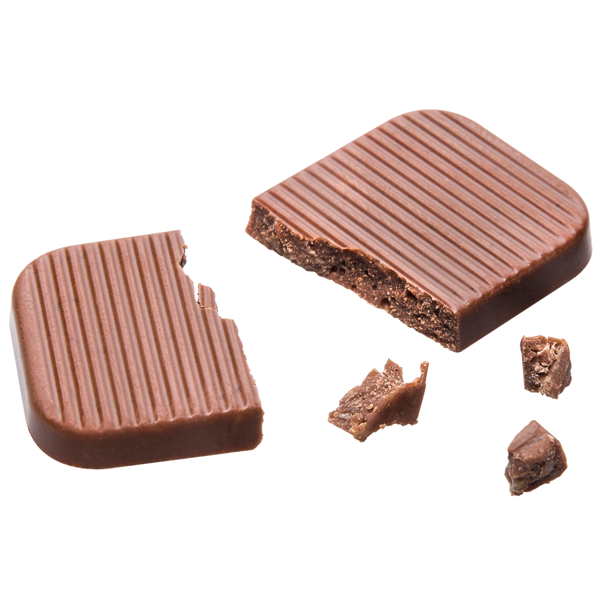 Belgian Milk Chocolate Caramel Sea Salt Napolitains 32 OZ (2 LB/910G)
