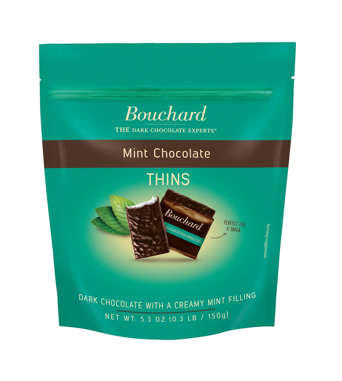 Bouchard Chocolate Thins Combo Pack - 5.3 OZ (.3 LB/150g) (4 Pack)