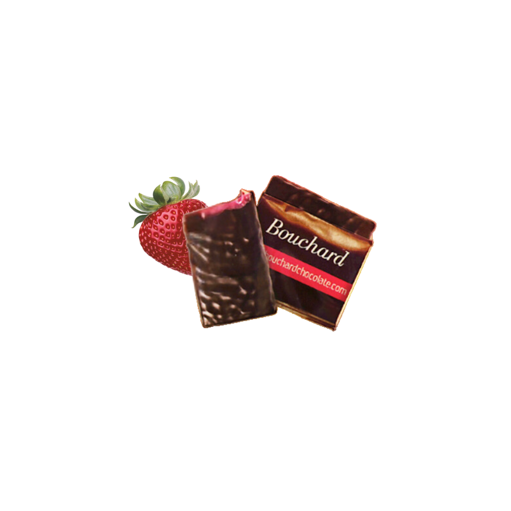 Dark Chocolate Strawberry Thins - 21.2 OZ (1.3 LB/600g)