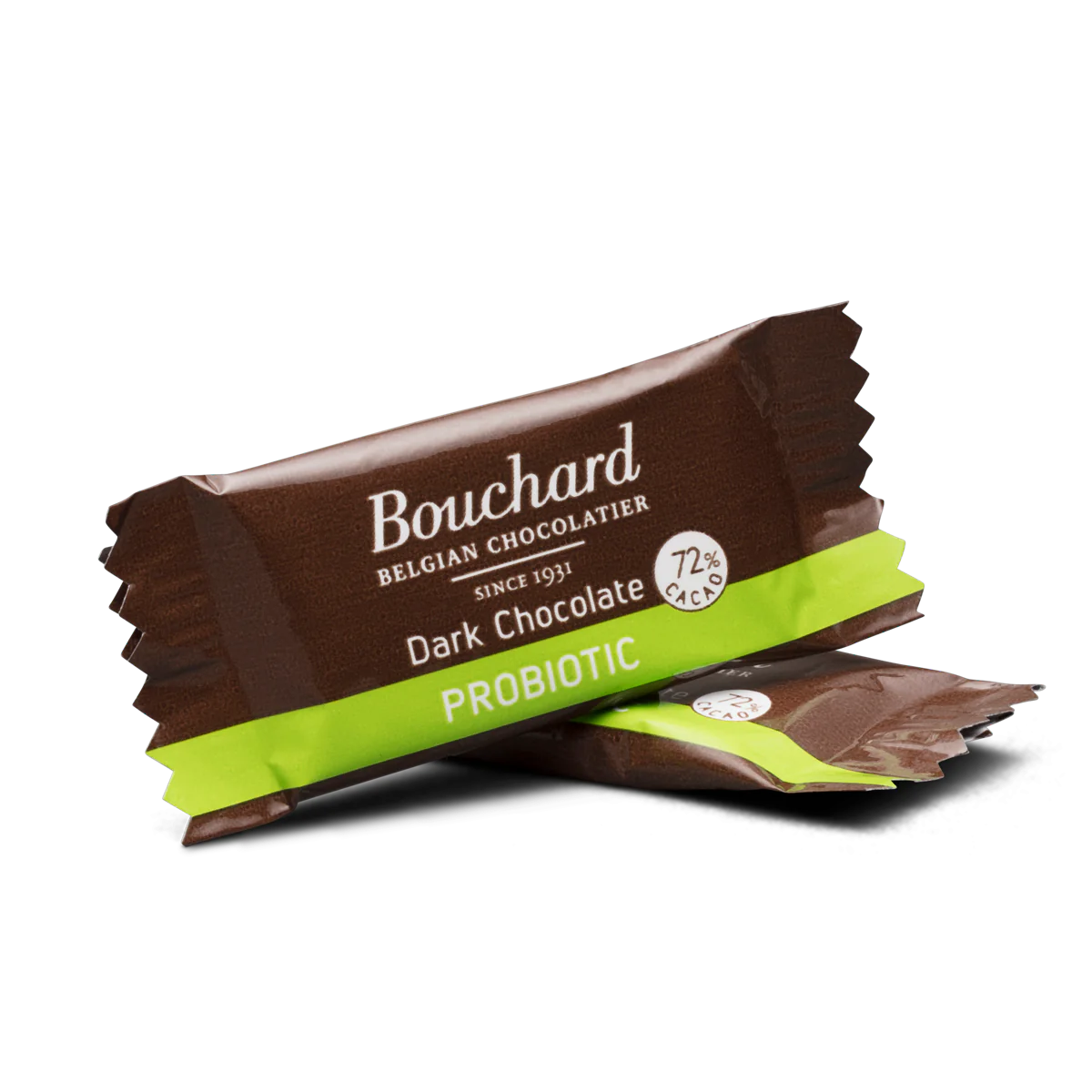 Probiotic Belgian Dark Chocolate Napolitains (72% Cacao) 17.6 OZ (1.1 LB/500g)