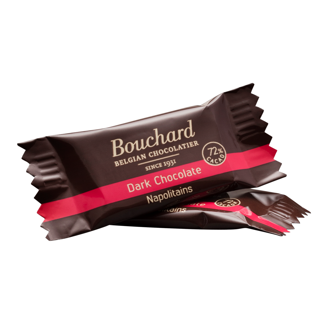 Belgian Dark Chocolate Napolitains (72% Cacao) 11.6 OZ (.73 LB/330g)